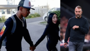 هانزي فليك يثور غضباً على اللاعب يمين جمال 2