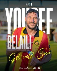 ضربة موجعة للمنتخب الجزائري والترجي بعد إصابة يوسف بلايلي بالرباط الصليبي 2