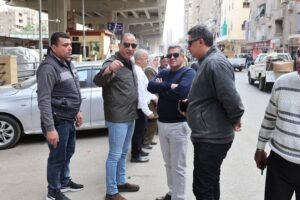 محافظ الجيزة يقوم بحملة ميدانية لرفع الإشغالات والتعديات بمنطقة أرض اللواء 2