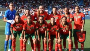 لاعبات المنتخب المغربي النسوي خلال استعداداتهن لكأس أمم إفريقيا 2026