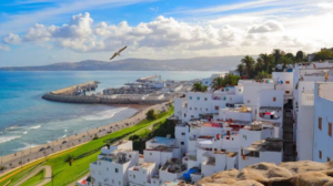 خريطة توضح توزيع درجات الحرارة والأحوال الجوية المتوقعة في طقس المغرب اليوم الجمعة 24 يوليو 2026