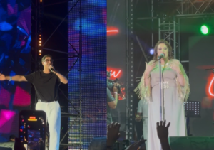 الفنانة نجاة اعتابو و الفنان لارتيست