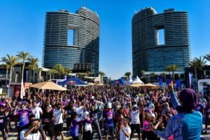 1000 عدّاء من 30 جنسية يشعلون شوارع العلمين الجديدة في النسخة الثالثة من ماراثون "10K Race the Coast" 2