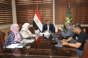 محافظ القليوبية يبحث مشروع امتداد مترو الأنفاق إلى شبين القناطر بطول 19.2 كم 3
