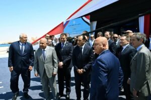 مدبولي يشهد مراسم تركيب وعاء ضغط المفاعل للوحدة النووية الثانية بمحطة الضبعة النووية 3
