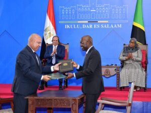 الرئيس السيسي يشارك في جلسة رجال الأعمال المصرية - التنزانية اليوم في دار السلام 2
