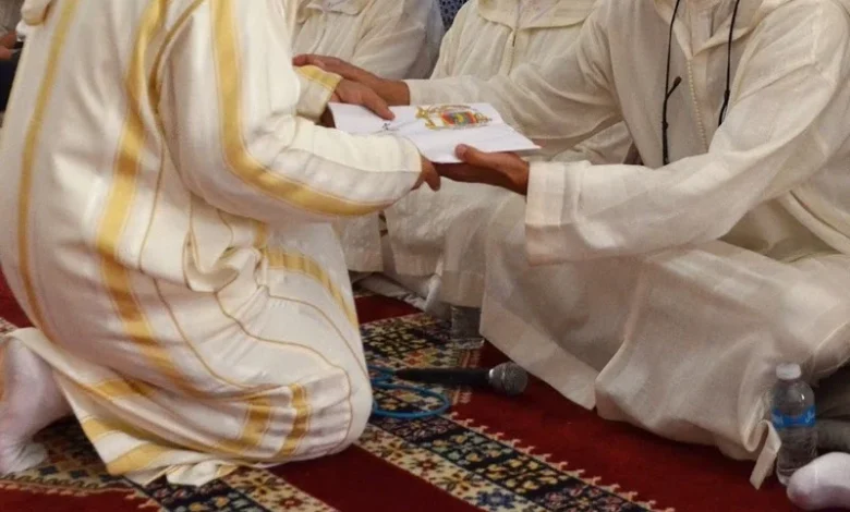 هبة ملكية لزاوية سيدي أحمد أوموسى
