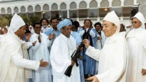 صورة تعبيرية توثق تخليد الذكرى السابعة والأربعين لاسترجاع وادي الذهب بالمغرب