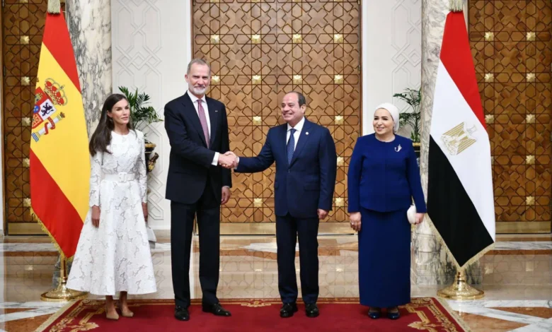 ملك إسبانيا يزور مصر... تعزيز لـ«شراكة استراتيجية» وتوافق بشأن «غزة» 3
