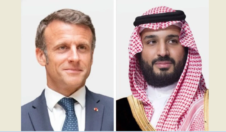 محمد بن سلمان وماكرون بحثا في اتصالٍ هاتفي مجالات التعاون واستعرضا تطورات الأحداث في المنطقة 1