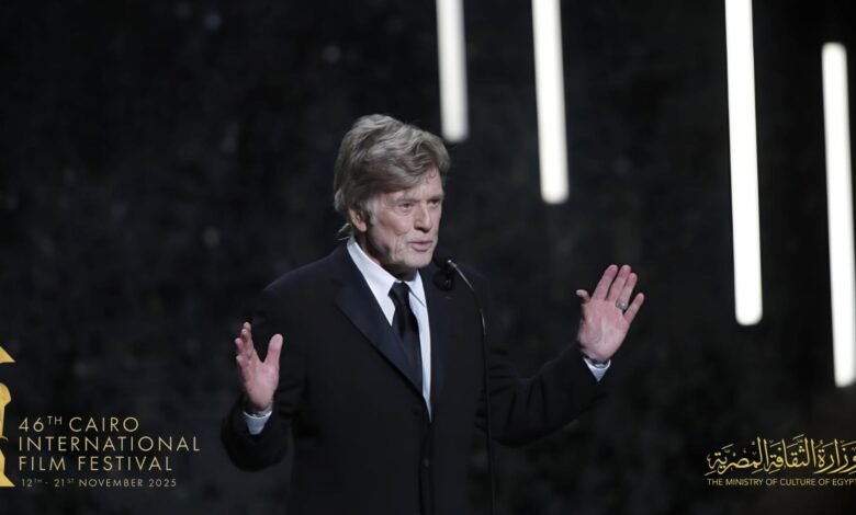 مهرجان القاهرة السينمائي الدولي ينعى الفنان العالمي روبرت ريدفوردمهرجان القاهرة السينمائي الدولي ينعى الفنان العالمي روبرت ريدفورد 1