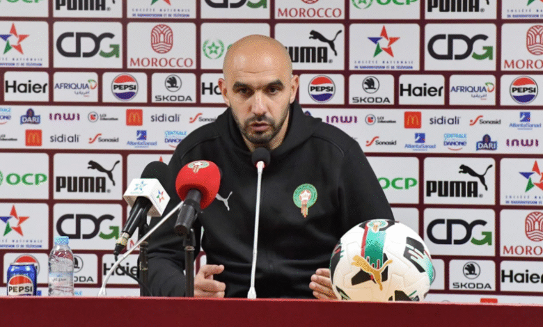 الركراكي يعلن عن تشكيلة المنتخب المغربي لتصفيات المونديال أمام البحرين والكونغو 2
