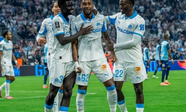 أولمبيك مارسيليا يعتلي صدارة الدوري الفرنسي بسداسية في شباك لوهافر 1