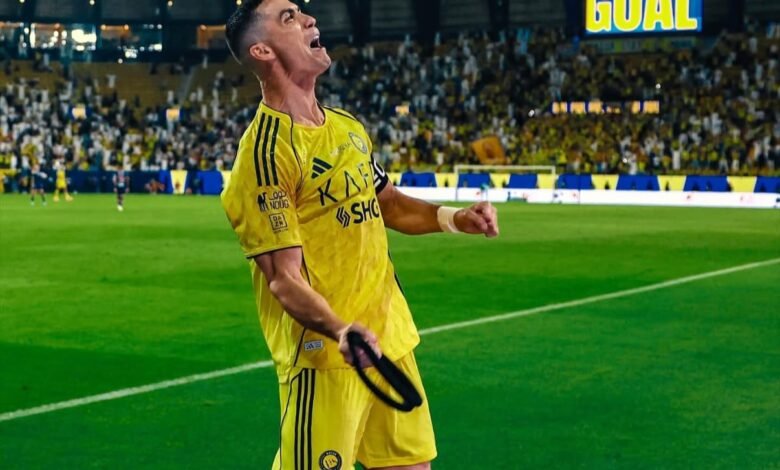 كريستيانو رونالدو يقود النصر لفوز على الفيحاء ويؤمن صدارته لدوري روشن 1