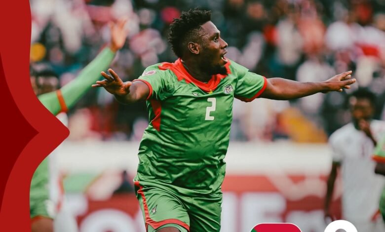 السودان يتأهل للأدوار الأقصائية رغم الخسارة ٱمام بوركينا فاسو 1