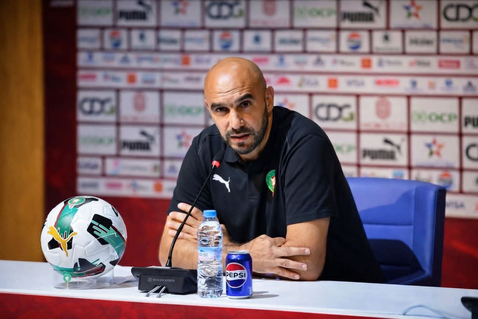 وليد الركراكي:سنخوض مواجهة نيجيريا وكأنها نهائي البطولة 1