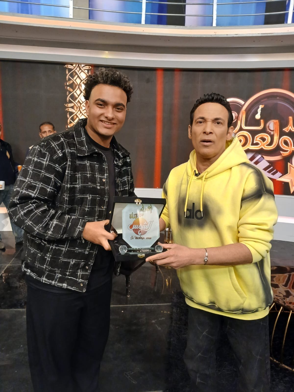 المطرب كريم الحو ضيف سعد الصغير متحدثًا عن علاقته بالموسيقار محمد فوزي 1