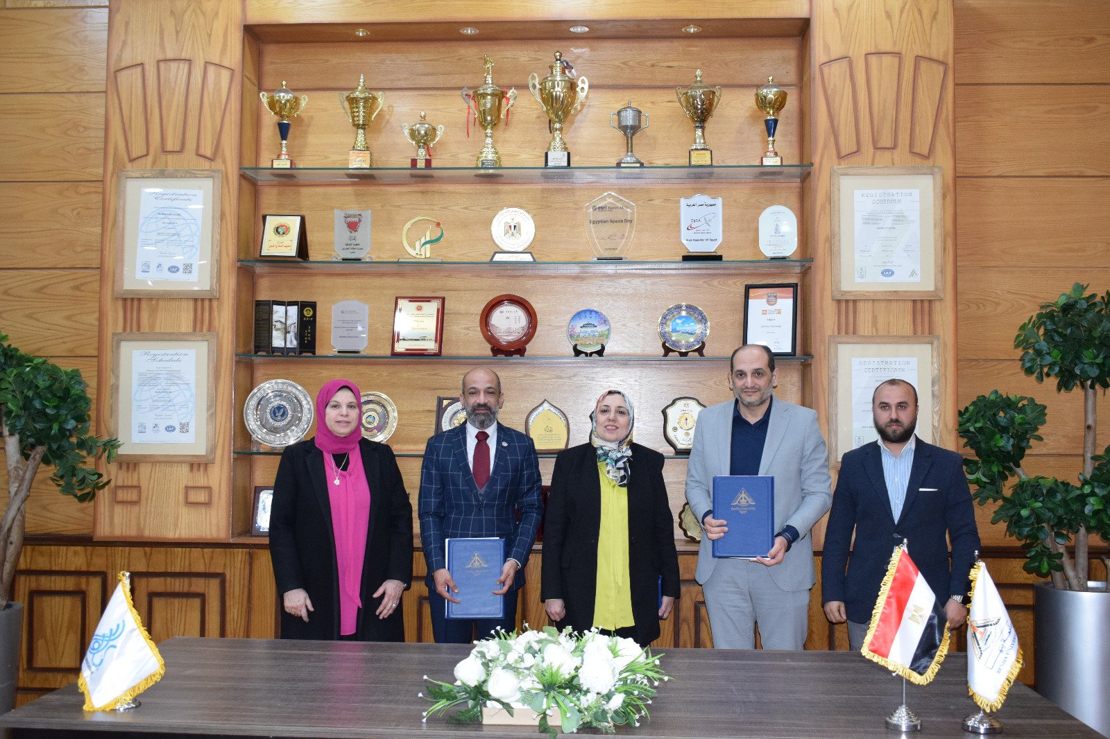 خطوة جديدة نحو سوق العمل.. جامعة بنها توقّع بروتوكول تعاون مع شركة إيلاف للترجمة 1