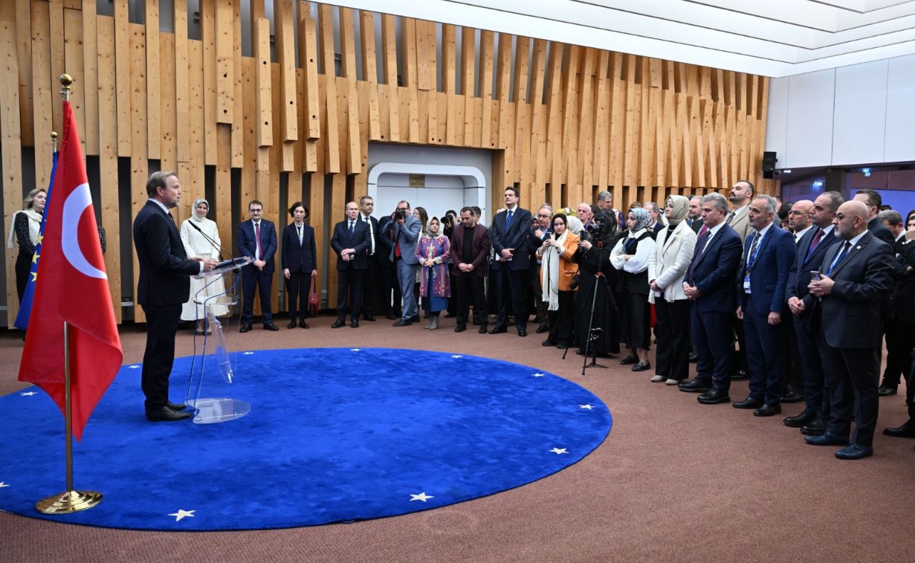 افتتاح معرض "أطلس النسيج التركي - ذاكرة النسيج" في مقر المجلس الأوروبي 1