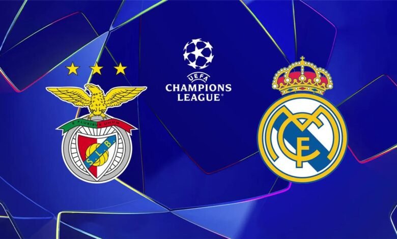 ريال مدريد وبنفيكا.. سقوط الملكي برباعية مثيرة في دوري أبطال أوروبا 1