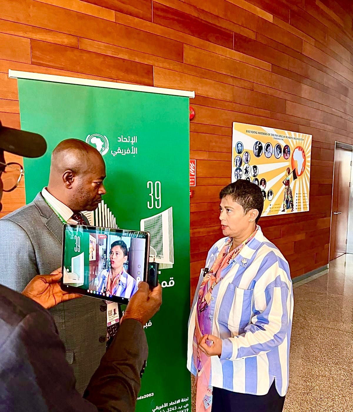 السفيرة نميرة نجم: التغيرات المناخية تدفع نحو موجات نزوح جديدة في القارة الافريقية 1