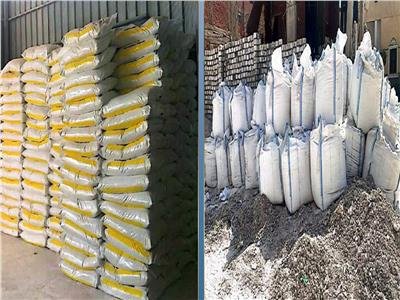 ضبط مصنع أسمدة مجهولة المصدر يهدد سلامة السوق الزراعي بالخانكة 1