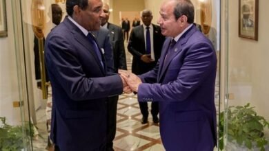 الرئيس السيسي يؤكد لرئيس مجلس وزراء السودان موقف مصر الثابت في دعم استقرار بلاده 9