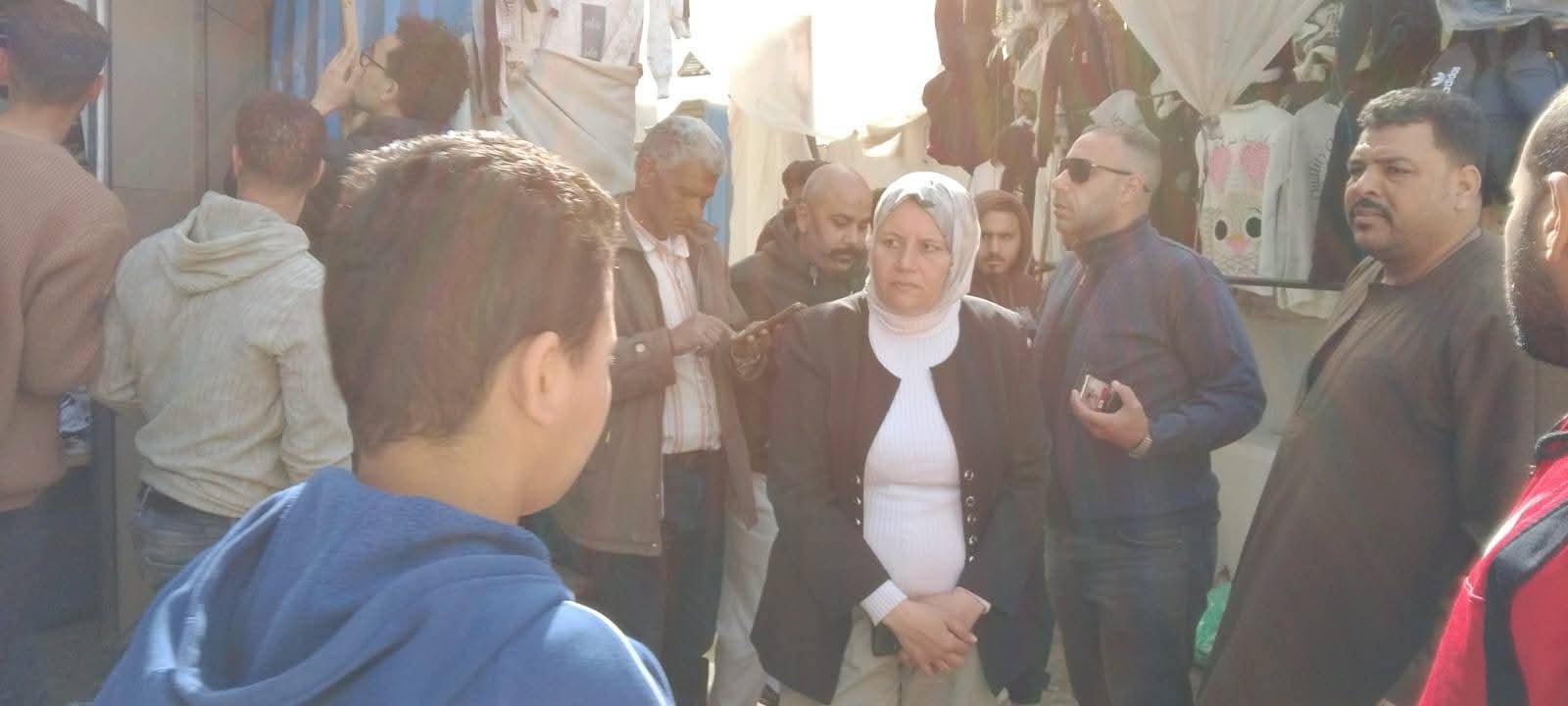 حي غرب شبرا الخيمة يشن حملة موسعة لرفع الإشغالات وتحقيق السيولة المرورية 1