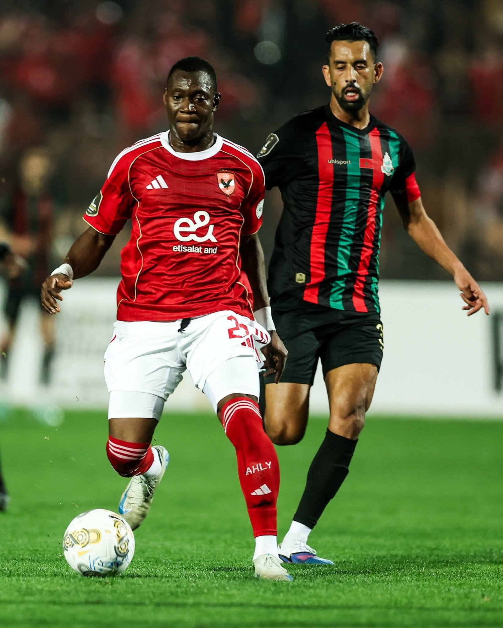 الجيش الملكي المغربي يتعادل سلبيًا مع النادي الأهلي 1