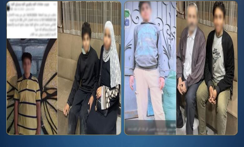 الأمن يعيد طفلين متغيبين بالقاهرة والقليوبية بعد فرارهما من المنزل 1
