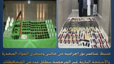 الداخلية تحبط مخططاً إجرامياً واسعاً: مخدرات وأسلحة قبل ترويجها في الأسواق 2