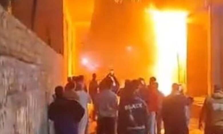 إخماد حريق داخل مخزن كرتون بالقلج دون إصابات 1