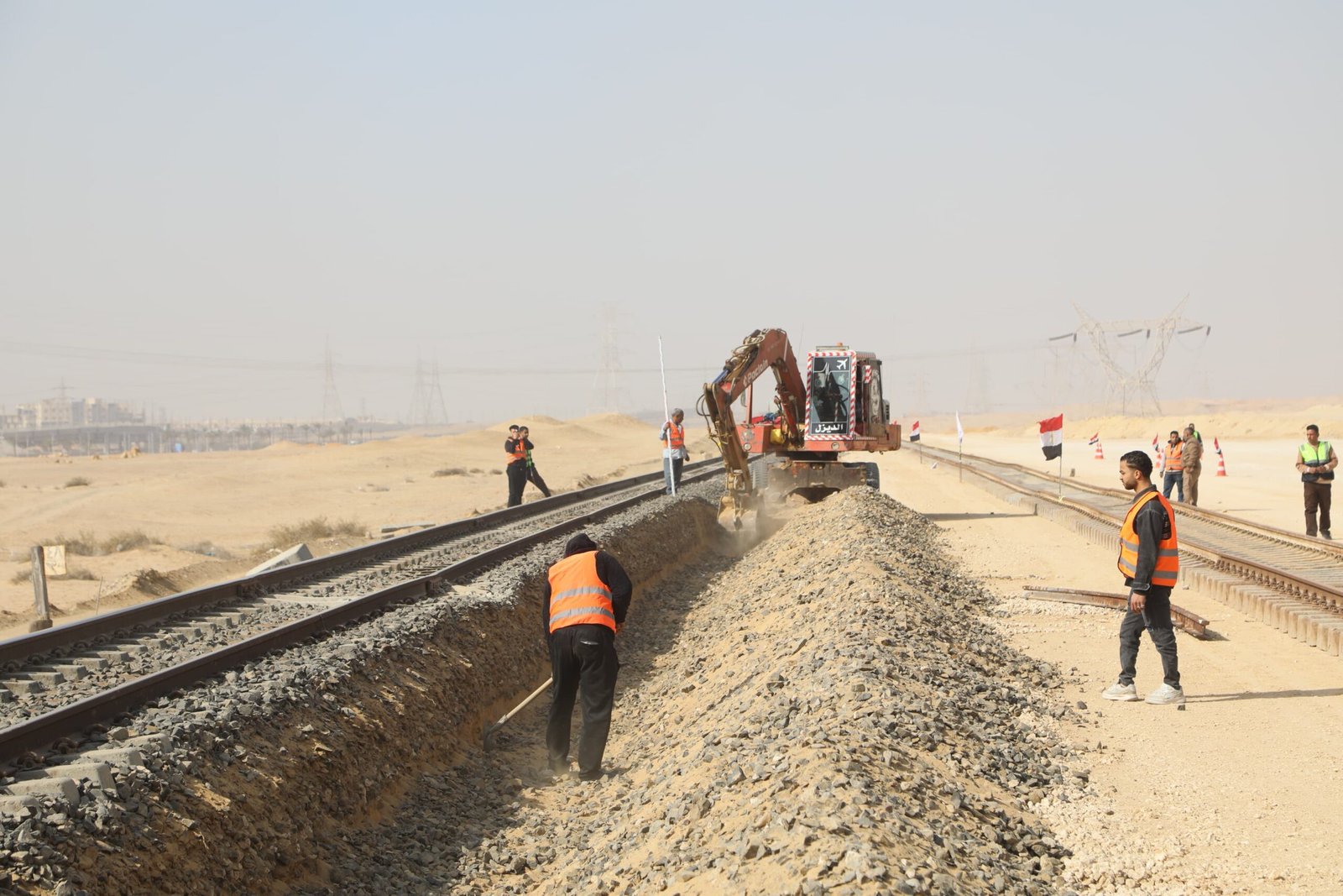 «ربط الصناعة بالموانئ»… تفاصيل مشروع خط سكة حديد الروبيكي/العاشر/بلبيس 1