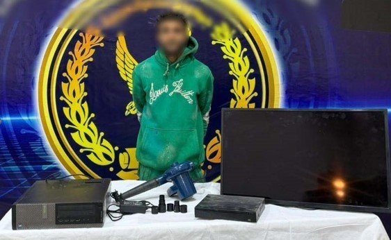 الأمن يطيح بمجرم استغل المفتاح المصطنع لسرقة معمل تحاليل بالقليوبية 1