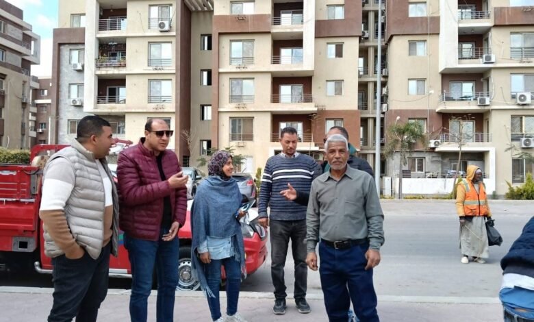 تحركات ميدانية حاسمة.. متابعة شاملة لمرافق «دار مصر» بالعبور 1