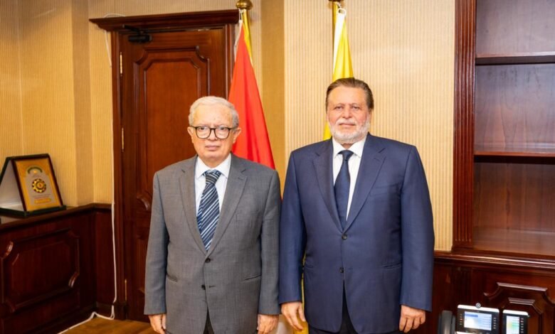 محافظ البنك المركزي المصري يبحث مع نائب رئيس الوزراء للشؤون الاقتصادية مستجدات الأوضاع الاقتصادية وتعزيز التعاون المشترك 1