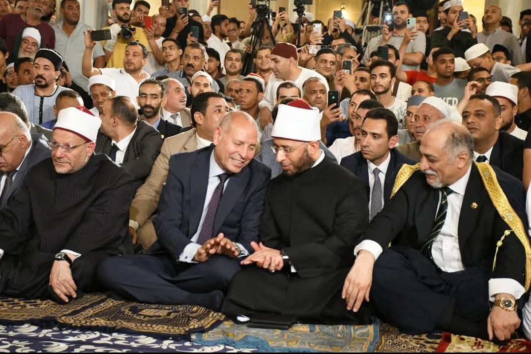 وزارة الأوقاف تحتفل اليوم بليلة النصف من شعبان بمسجد الحسين 1