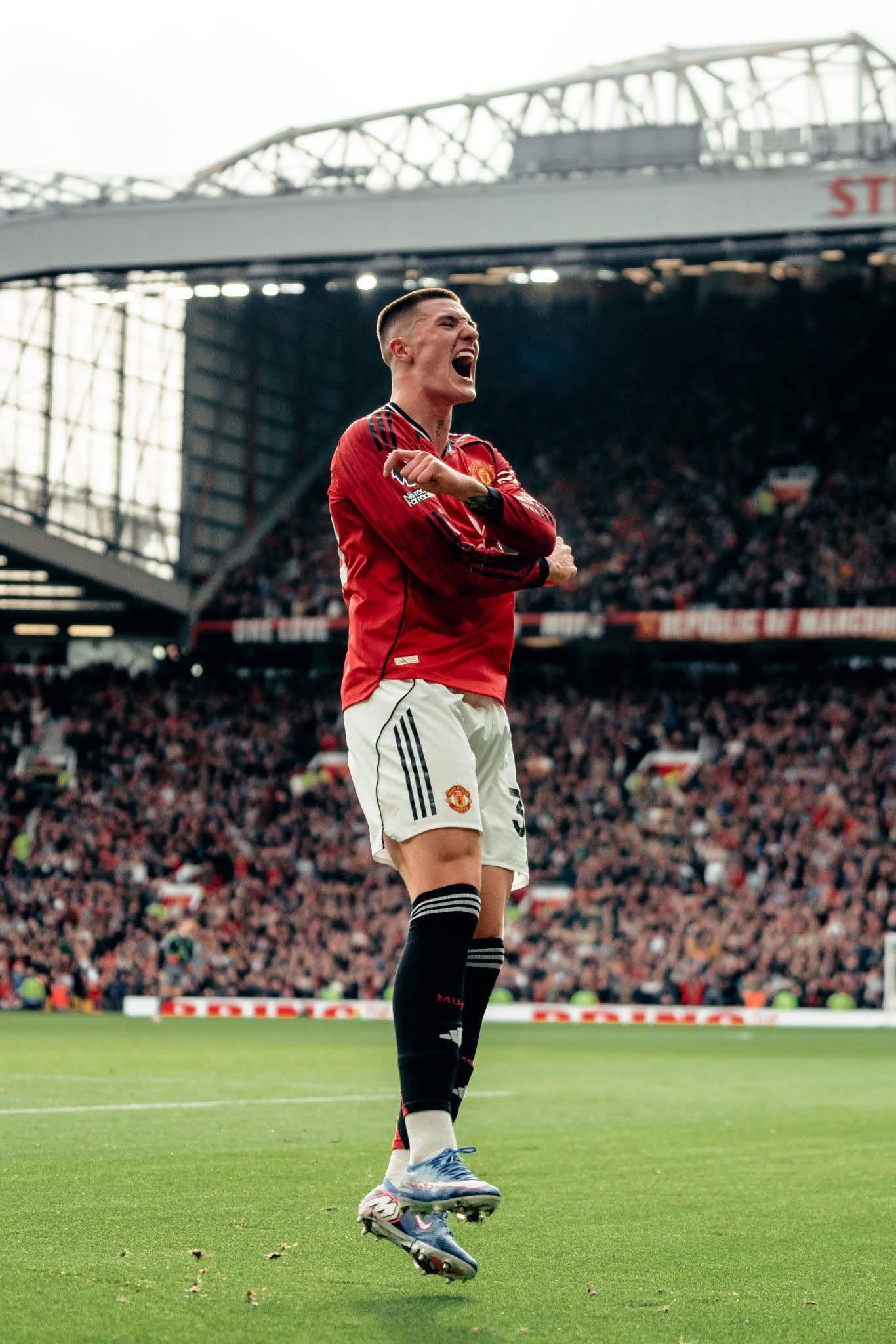 مانشستر يونايتد يرتقي للمركز الثالث بالبريميرليج بفوزه على كريستال بالاس 1