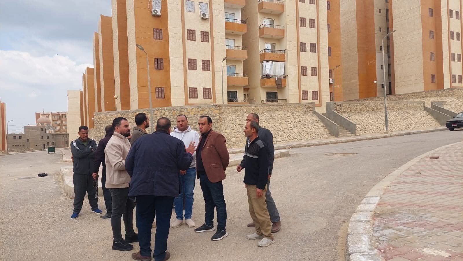 وزيرة الإسكان تتابع سير العمل بعددٍ من الخدمات والمشروعات الجاري تنفيذها بمدينة الفيوم الجديدة 1