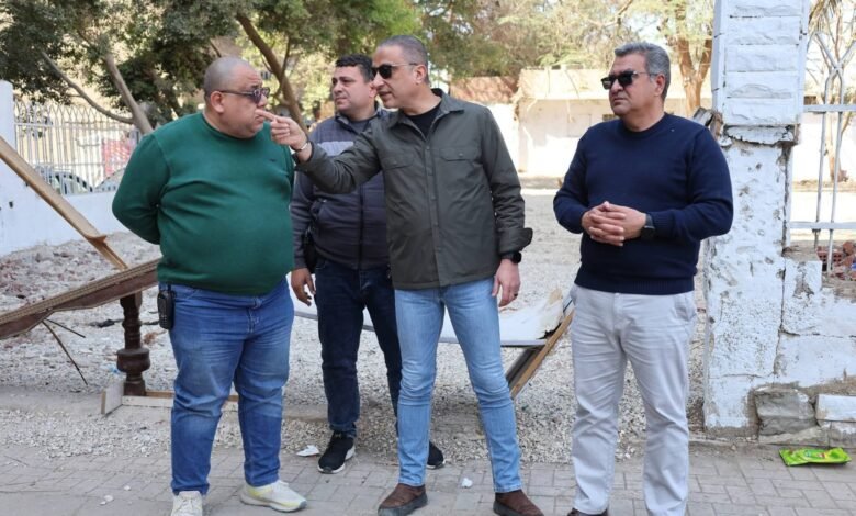 محافظ الجيزة يقوم بحملة ميدانية لرفع الإشغالات والتعديات بمنطقة أرض اللواء 1