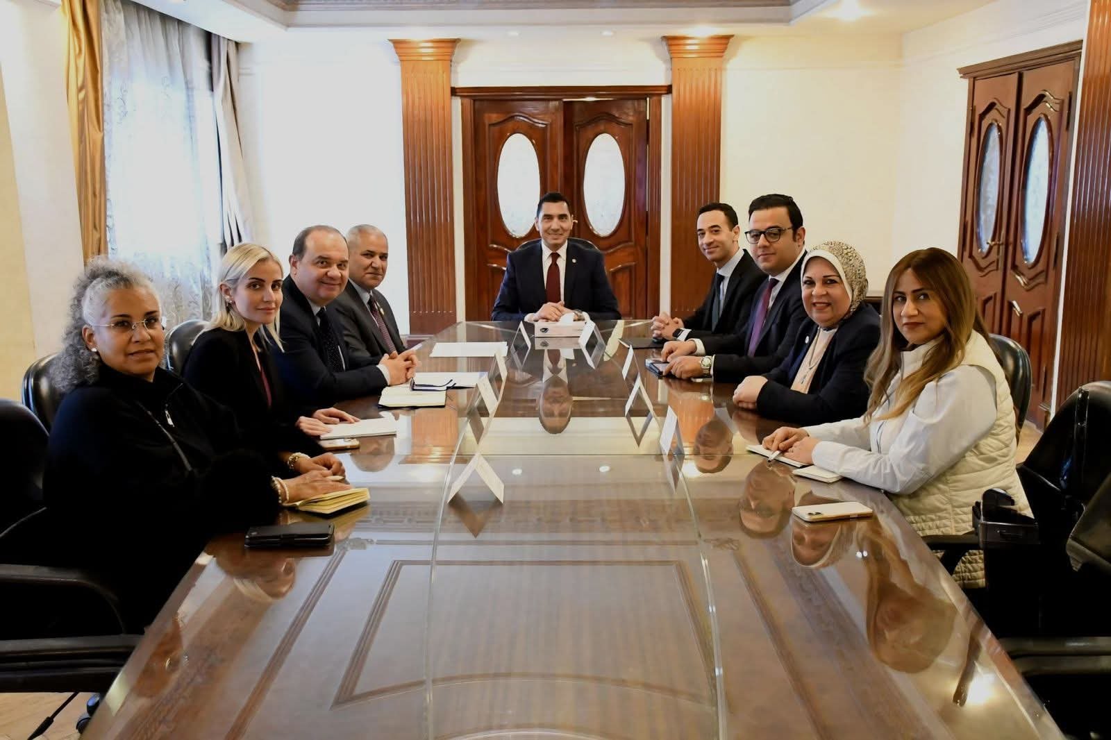 وزير الشباب يلتقي ممثل الفاو لتعزيز مشروعات تمكين الشباب اقتصادياً 1