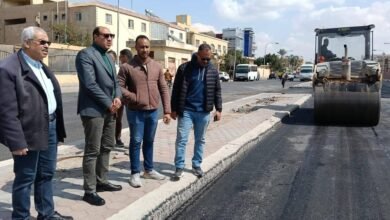 تطوير شامل لشبكة الطرق.. جولة موسعة لرئيس جهاز العبور بالمحاور الحيوية 8