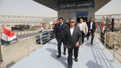 وزير النقل يتفقد المرحلة الثانية من الأتوبيس الترددي BRT.. ويوجه بتكثيف سرعة العمل لإنطلاقه 9