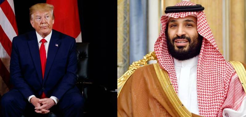 في اتصالٍ هاتفي بولي العهد السعودي .. ترمب يعرب عن إدانة بلاده للهجمات الصاروخية السافرة التي تعرضت لها المملكة 1