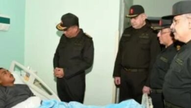 وزير الدفاع يزور مصابي القوات المسلحة بمجمع الجلاء الطبي.. تزامنًا مع يوم الشهيد 10