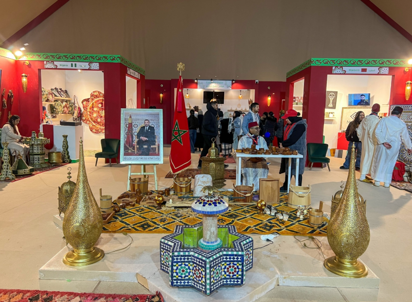 "قرية الصناعة التقليدية".. المغرب يُبرز تراثه العريق في قلب بروكسل 1