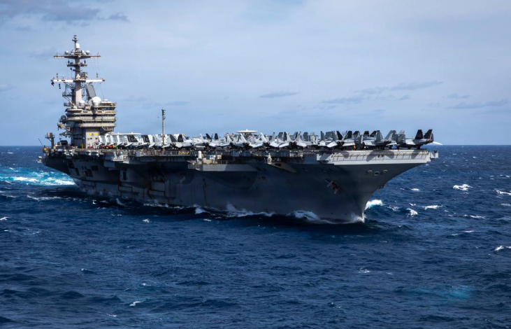 حاملة الطائرات جورج بوش تتجه للشرق الأوسط 2026.. تعزيزات عسكرية أمريكية 1