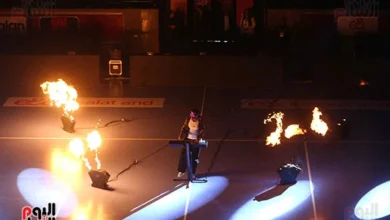 فقرات فنية وإستعراضية بحفل إفتتاح بطولة أفريقيا للأندية للكرة الطائرة سيدات 1