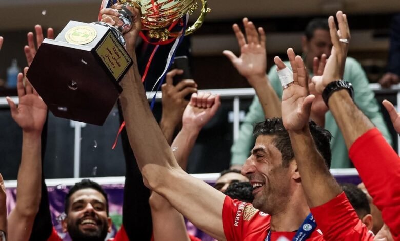 النادي الأهلي يتوج بطلاً لكأس مصر لكرة الطائرة للعام الثالث تواليًا 1