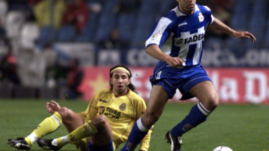 نور الدين النيبت ضمن تشكيلة لاكورونيا التاريخية 2